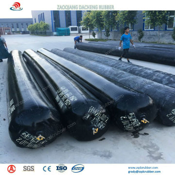 Circular Inflatable Rubber Culvert Balloon to Negeria